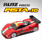 Blitz PISTA-10 - 1/10th Touring Car 190mm Bodyshell