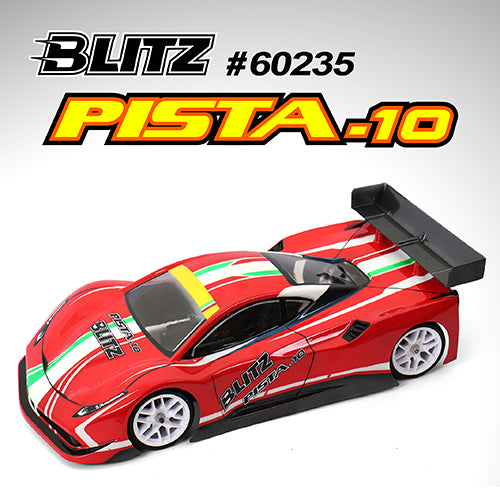Blitz PISTA-10 - 1/10th Touring Car 190mm Bodyshell – LL Radio Control
