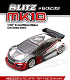 BLITZ MK10 - 1/10th FWD Bodyshell