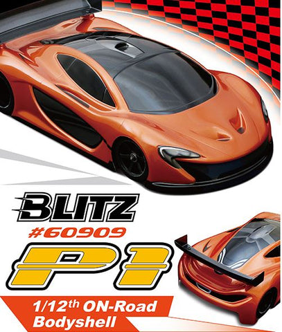 BLITZ P1 1/12th On-Road Racing Body