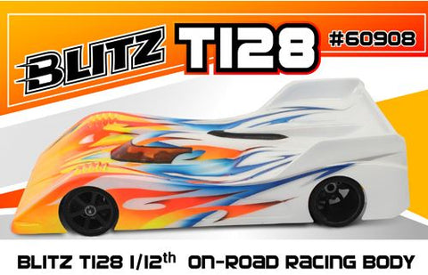 BLITZ T128 1/12th On-Road Racing Body